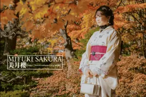 西洋風着物スタイル